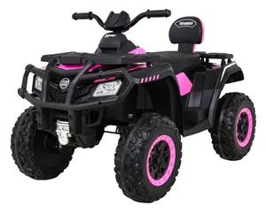 JOKO Elektrická Štvorkolka XT-Speed 4x4 - 4x80W, Penové kolesá, Rádio, Kožené sedadlo, Nosnosť 59kg, ružová