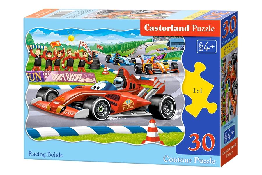 Castorland, Detské Puzzle Formula F1, 30 ks