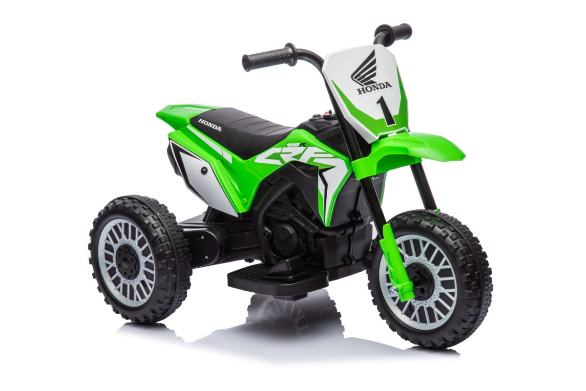 JOKO Elektrická motorka Honda CRF 450R, zelená