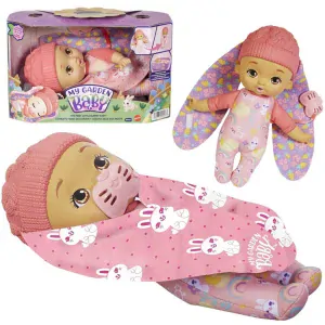 Mattel My Garden Baby Moje Prvé Bábätko – Ružový Zajačik + obal Kolíska