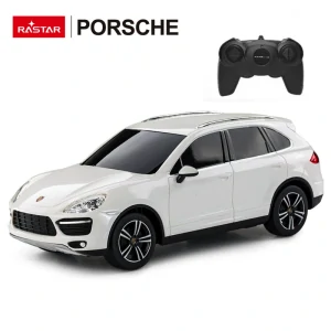 Rastar RC Auto Porsche Cayenne Turbo na diaľkové ovládanie, biele