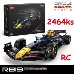 RASTAR RC Stavebnica Formula Red Bull F1 RB19 na diaľkové ovládanie 2464ks, modrá