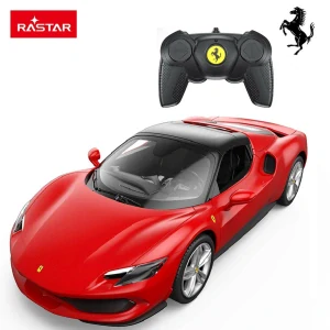Rastar RC Auto Ferrari 296 GTS na diaľkové ovládanie 1:16 + LED svetlo, červené