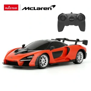 Rastar RC Auto McLaren Senna na diaľkové ovládanie 1:24, oranžové