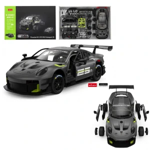 Rastar Stavebnica RC Auto Porsche 911 GT2 RS Clubsport 25 Building kit na diaľkové ovládanie, sivé