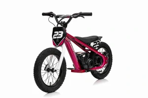 JOKO Elektrická Motorka BAIGOR 23 PRO 250W 24V, nosnosť 60kg, nafukovacie kolesá, rýchlosť 25km/h, kožené sedadlo, ružová