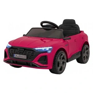 JOKO Elektrické Autíčko Audi SQ8, penové kolesá, kožené sedadlo, ružové