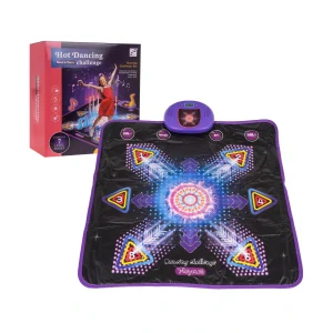 JOKO Detská Tanečná Podložka s Funkciou Vyhrievania HOT DANCING CHALLENGE + Bluetooth + USB nabíjačka