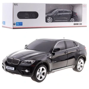 RASTAR RC Auto BMW X 6 1:24 na diaľkové ovládanie, čierne