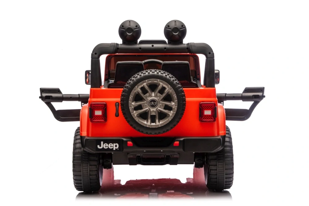 JOKO Elektrické atutíčko Jeep Wrangler Rubicon LIFT, oranžové