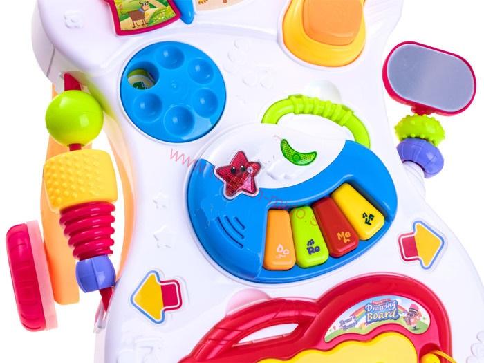 JOKO Chodítko s interaktývnym panelom, tabuľou, telefónom a klavírom