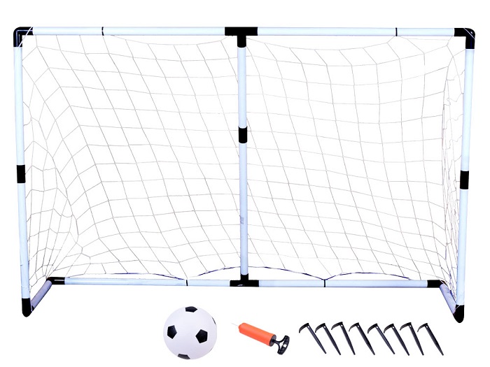 JOKO Sada Futbalové bránky - 1 veľká bránka 120x180 alebo 2 malé bránky 2v1 + lopta + pumpa