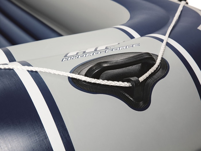 Bestway 61083 Nafukovací čln Hydro Force + veslá + pumpa 228cm x 121cm, modrý