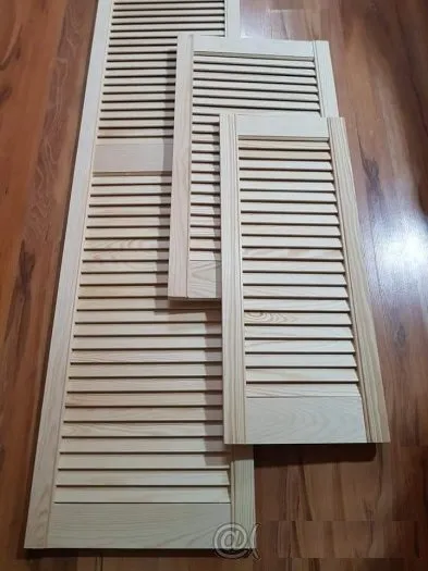 RETRO Drevené okenice, nábytkové dvierka, drevená okenica 993 mm x 494 mm