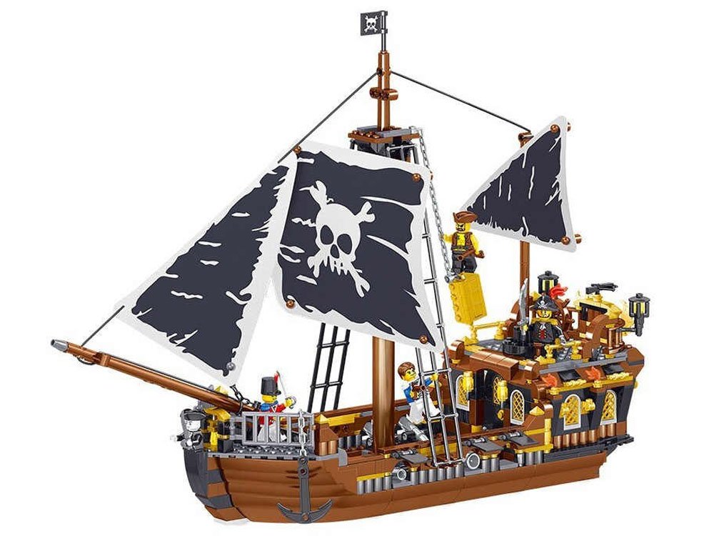 JOKO Stavebnica Pirátska Loď 722ks