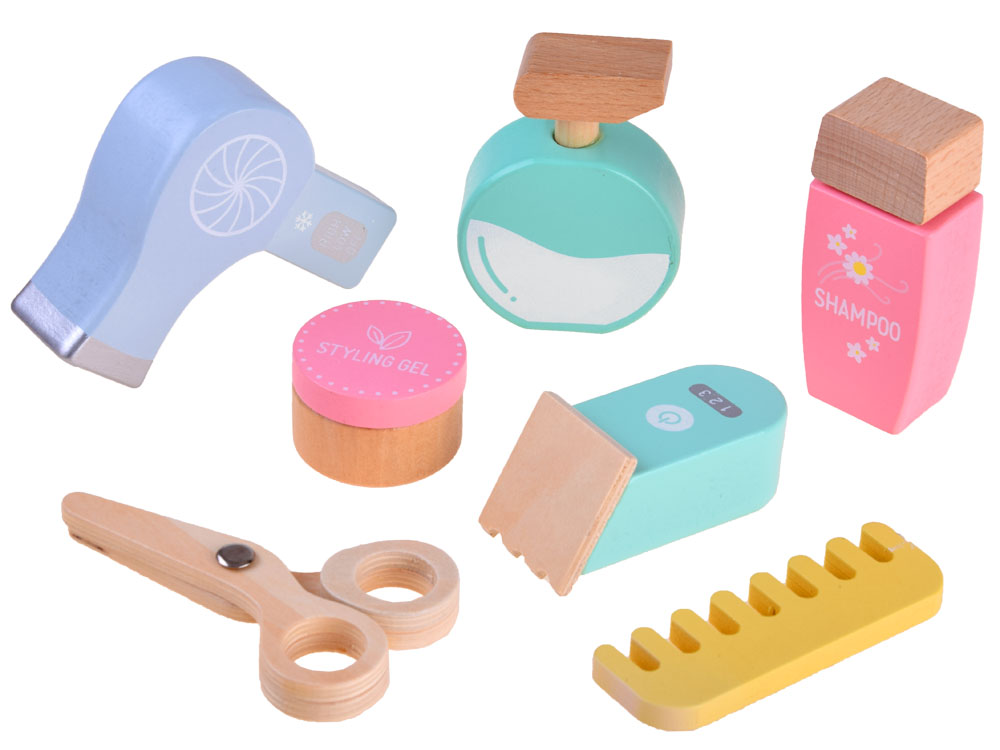 JOKO Drevená Kadernícka sada Malá Kaderníčka + púzdro