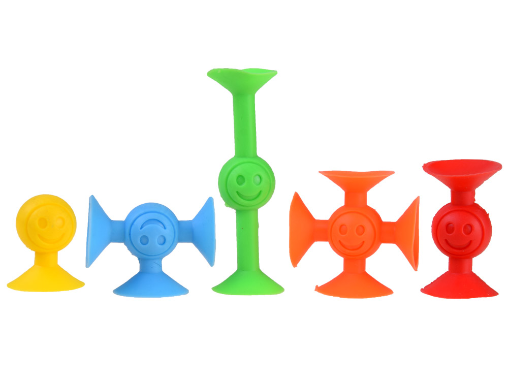 JOKO Sada Konštrukčná prísavková stavebnica, silikónové prísavky 35ks