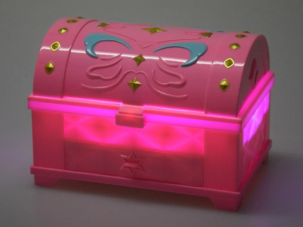 JOKO Kreatívna súprava na výrobu šperkov, príveskov s magickými gélmi + Ružová Truhlica s Magickým Svetlom