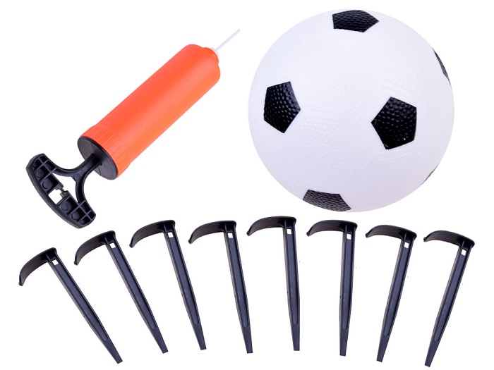 JOKO Sada Futbalové bránky - 1 veľká bránka 120x180 alebo 2 malé bránky 2v1 + lopta + pumpa