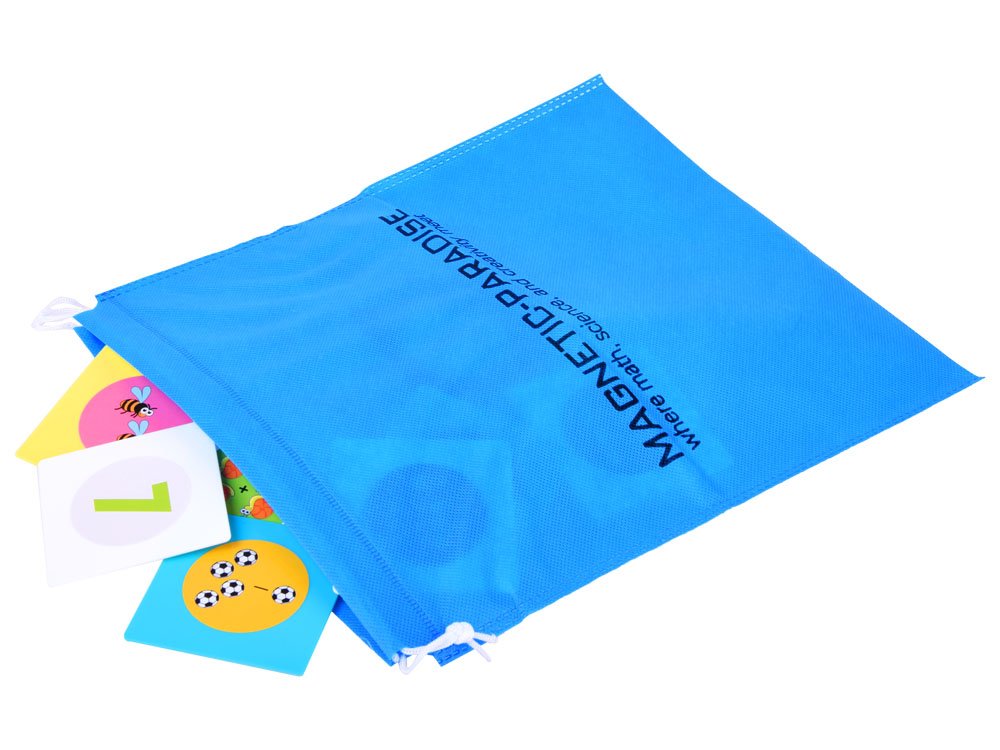 JOKO Magnetické kocky s číslami a zvieratami na učenie matematiky 45ks 