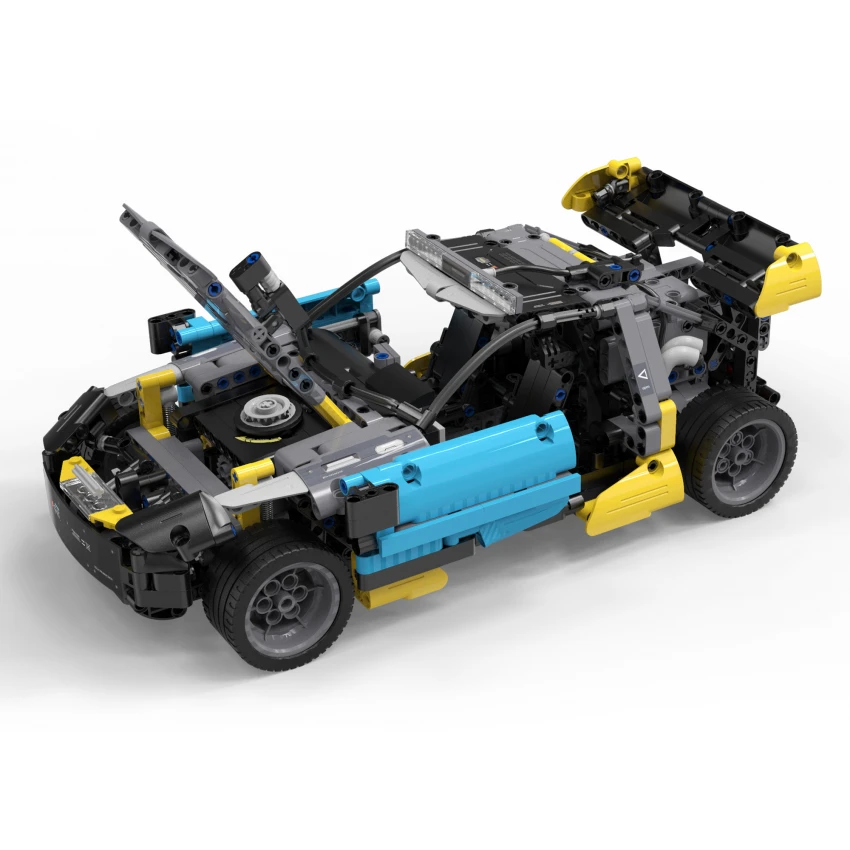 CaDa TECHNIC – EE Technická Stavebnica Cyber ​​​​Night 1176ks Športové auto Wild Wolf Buggy