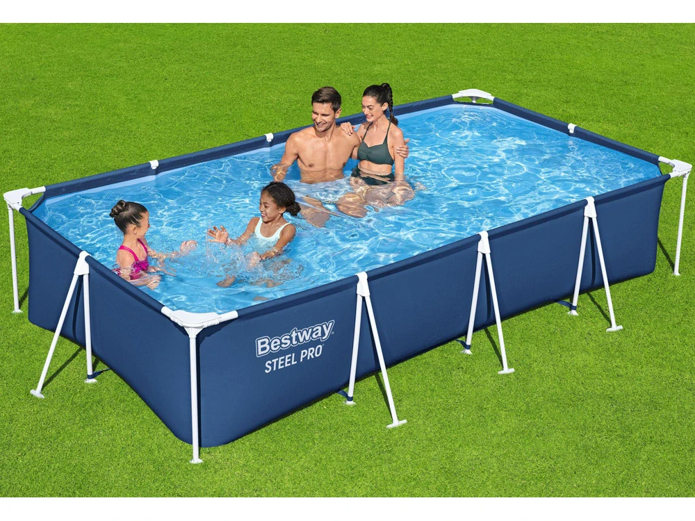 Bestway 56424 Bazén s konštrukciou, 400cm x 211cm x 81cm + filtračné čerpadlo