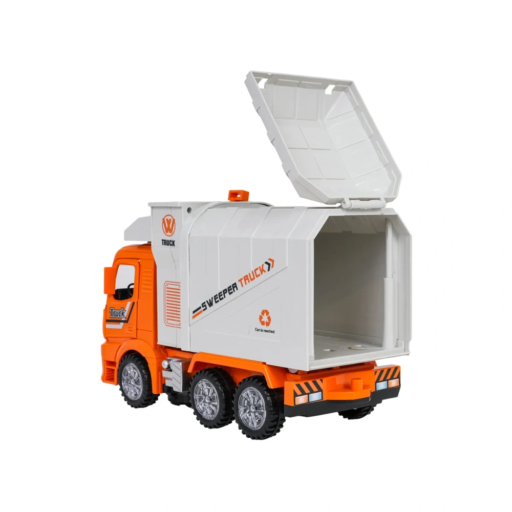 JOKO Smetiarske auto so svetlom a zvukom, oranžové