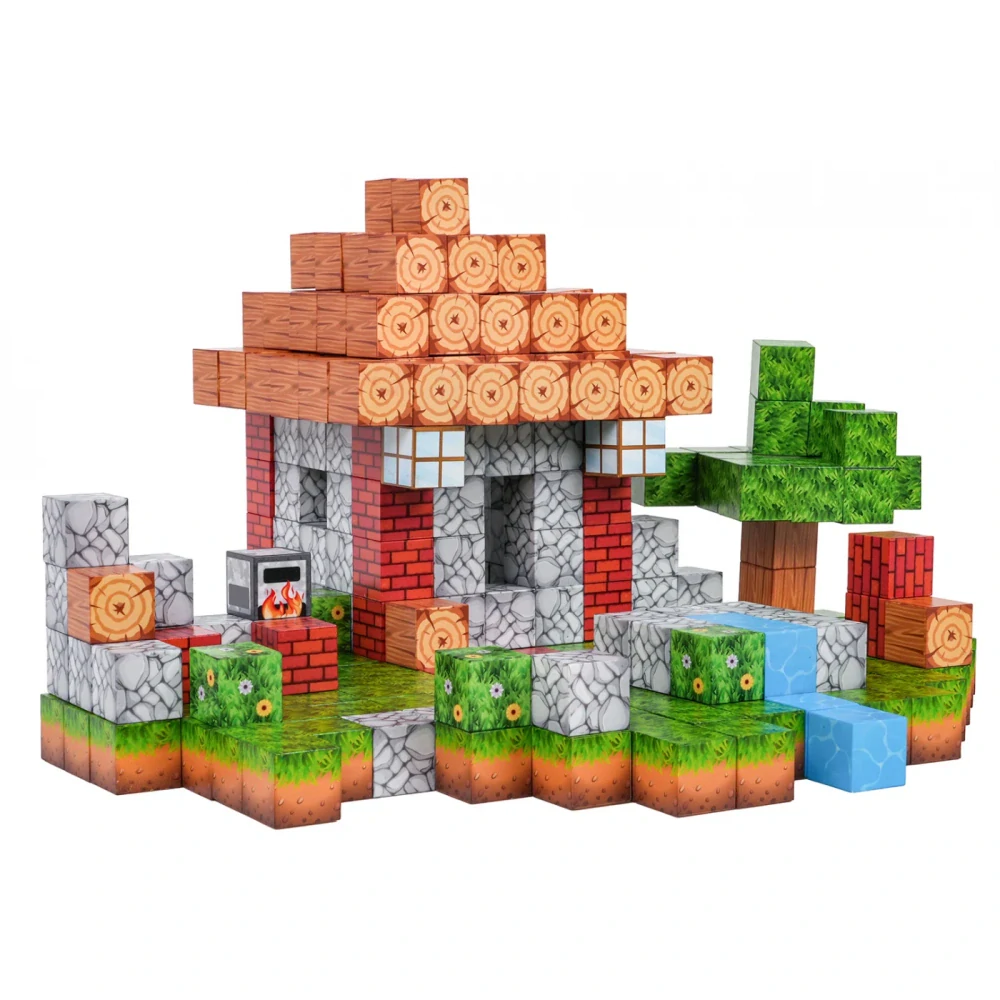 JOKO Stavebnica Magnetické kocky 312ks