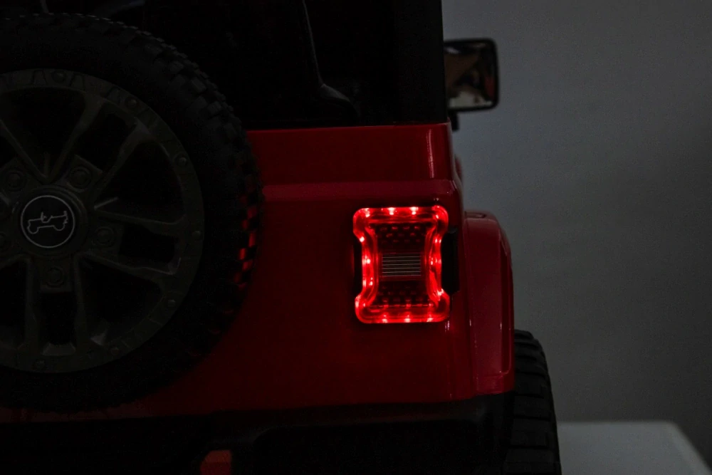 JOKO Elektrické autíčko Jeep Wrangler Rubicon LIFT, červené