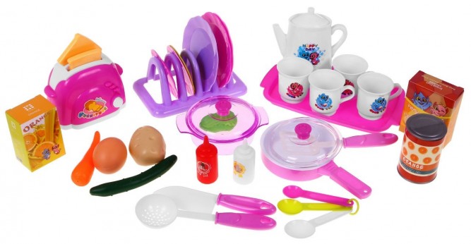 JOKO Veľká Detská kuchynka s rúrou, svetlom, zvukom, ružová