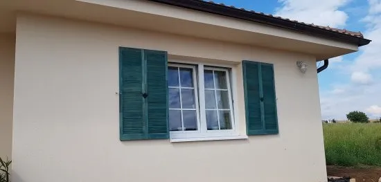 RETRO Drevené okenice, nábytkové dvierka, drevená okenica 993 mm x 494 mm