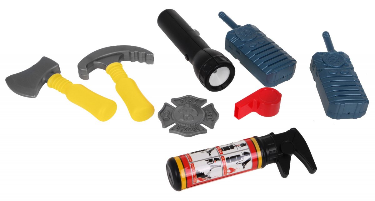 JOKO Veľké Rozkladacie Hasičské auto so svetlom a zvukom, červené