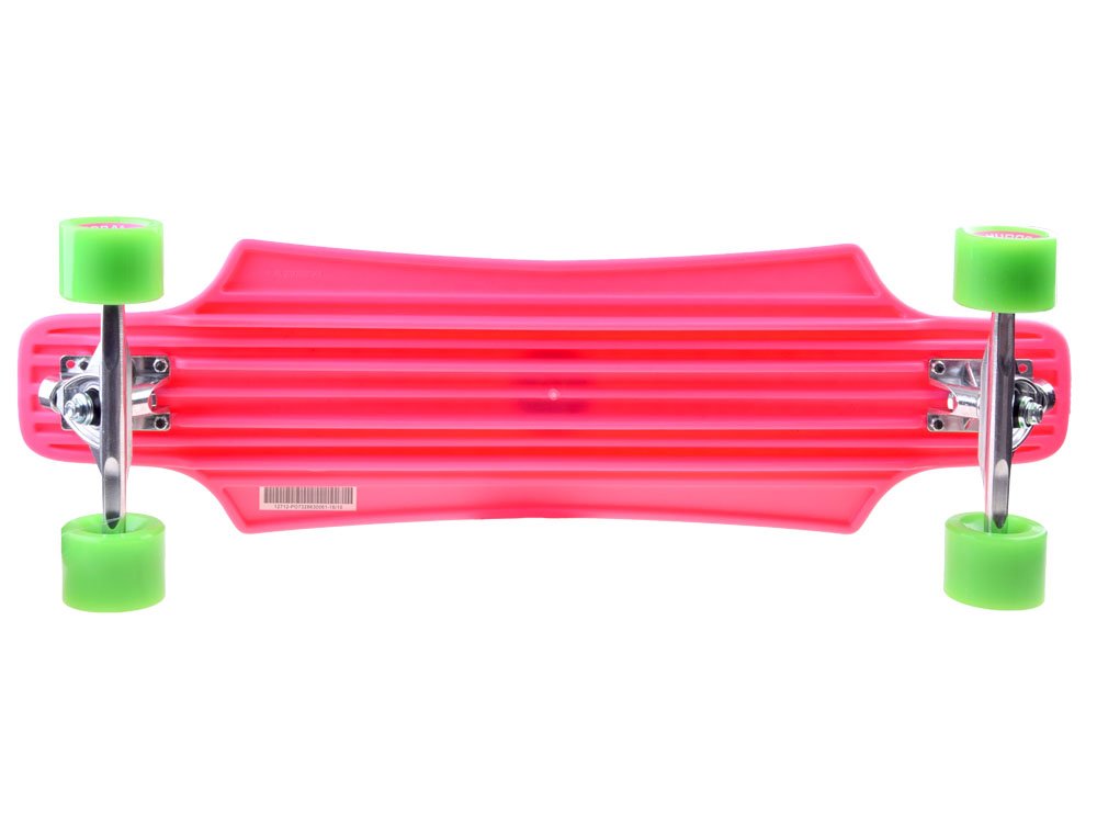 Hudora LONGBOARD CruiseStar skateboard 12712, nosnosť 100kg, ružový