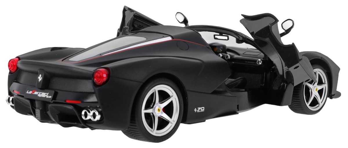 Rastar RC Auto Ferarri LaFerrari Aperta red 1:14 na diaľkové ovládanie + LED svetlá, čierne