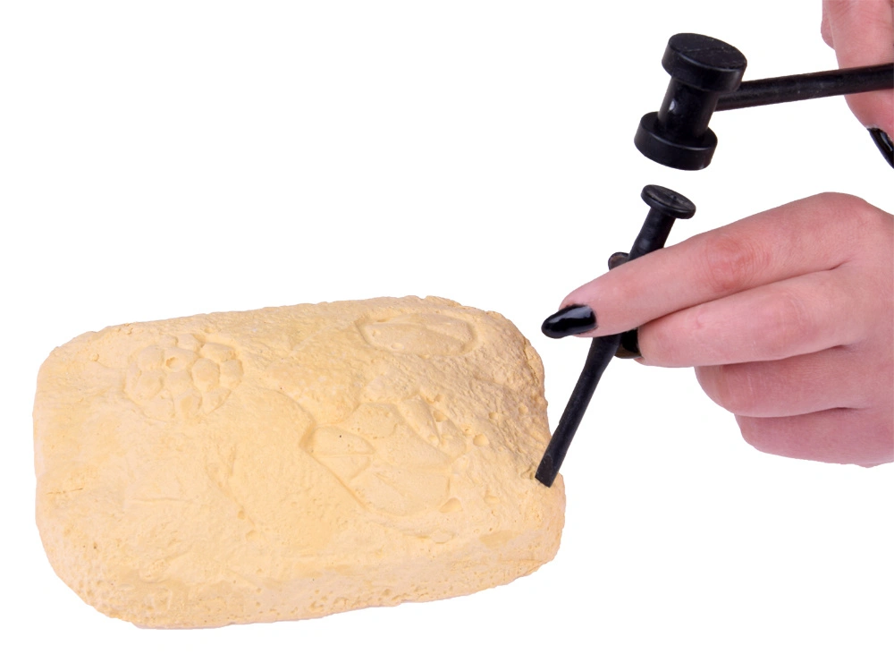 JOKO Archeologická Sada vykopávky Kryštály, hra pre deti s kladivkom