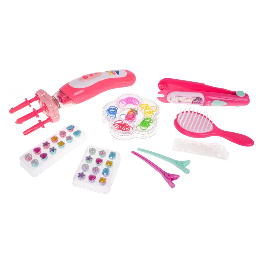 JOKO Sada Stroj na Zapletanie Vlasov + Aplikátor na Korálky Diamanty do vlasov