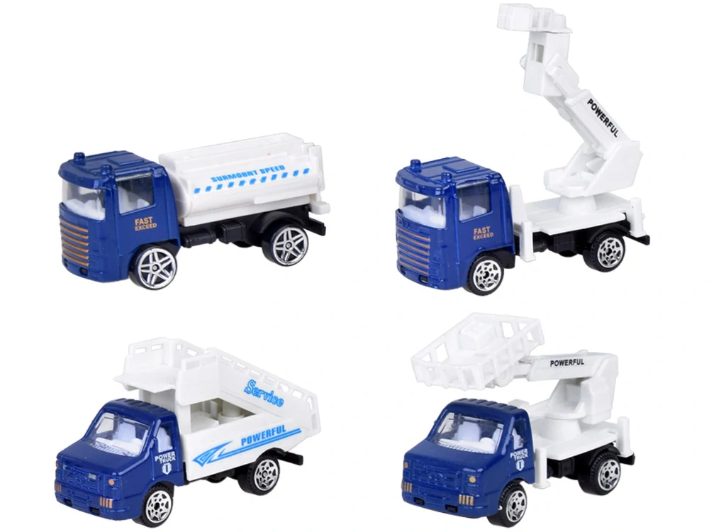 JOKO Sada Veľké Letisko 35cm x 35 cm s Lietadlom a Vozidlami + Podložka