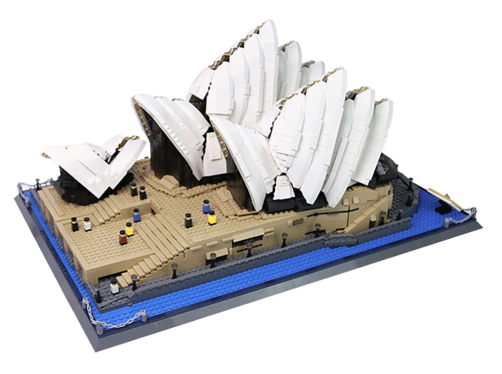 JOKO Veľká Stavebnica Opera v Sydney 2937ks, architektonický model 62cm, kompatibilné kocky