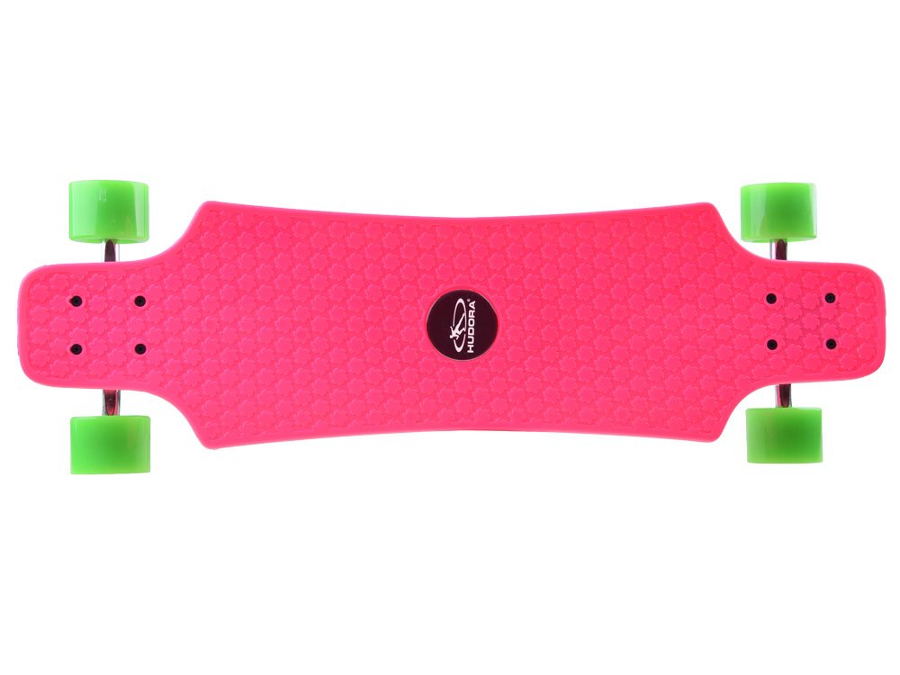 Hudora LONGBOARD CruiseStar skateboard 12712, nosnosť 100kg, ružový