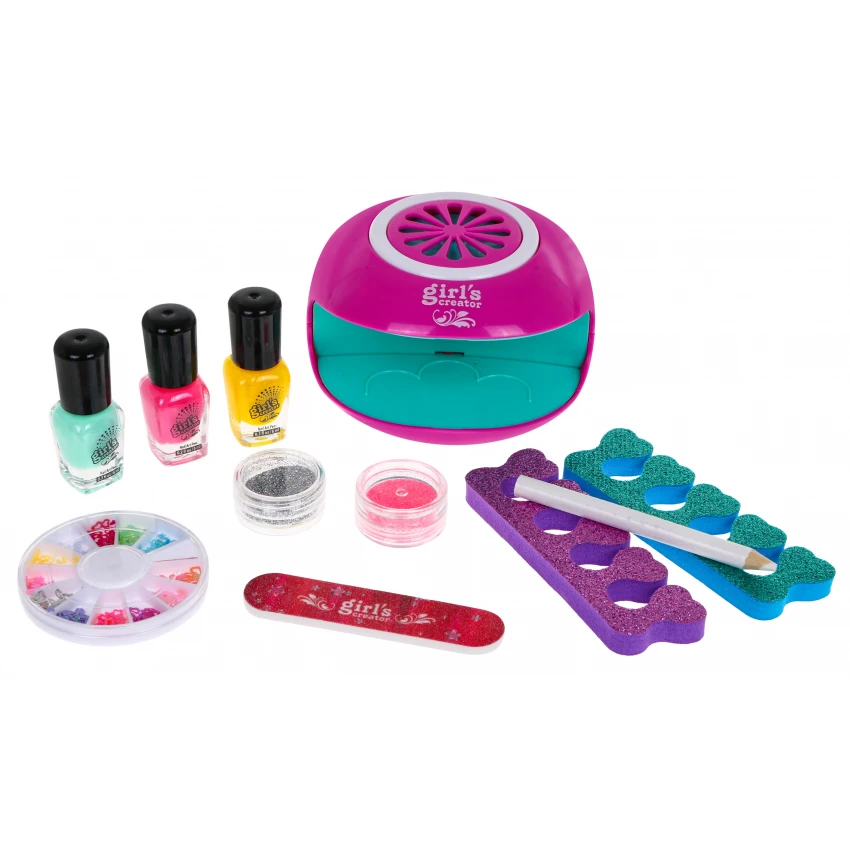 JOKO Detské Nechtové štúdio s podstavcom + sušička na batérie