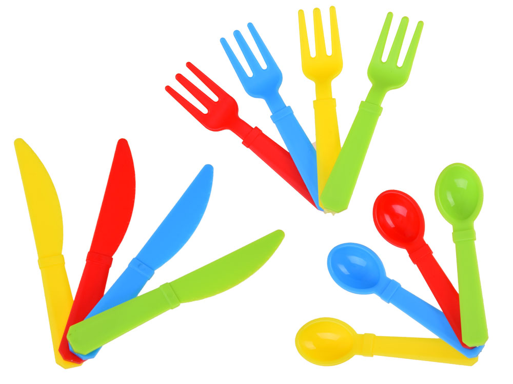 JOKO Detská sada Kuchynského riadu 27ks, taniere, poháre, príbory, hrniec + odkvapkávač na riad