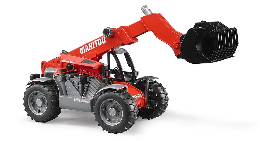 Bruder, Teleskopický nakladač Manitou, 1:16