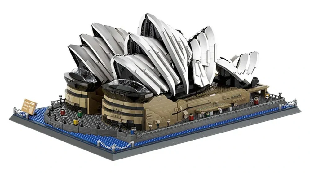 JOKO Veľká Stavebnica Opera v Sydney 2937ks, architektonický model 62cm, kompatibilné kocky