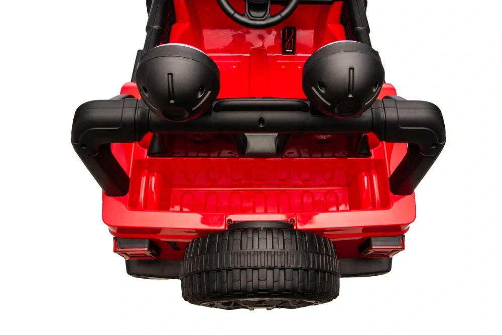 JOKO Elektrické autíčko Jeep Wrangler Rubicon LIFT, červené