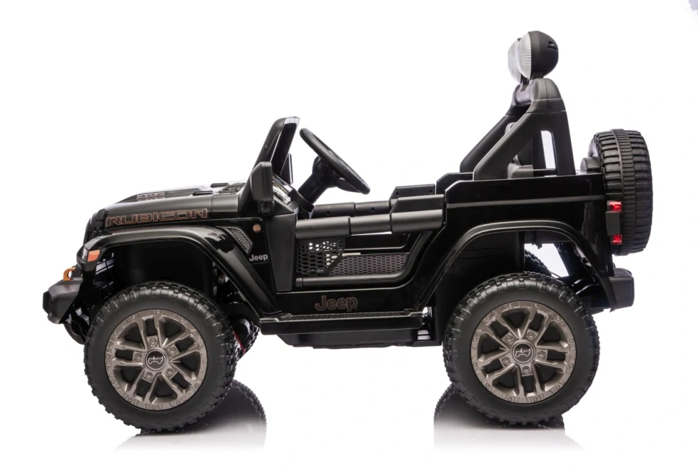JOKO Elektrické autíčko Jeep Wrangler Rubicon LIFT, čierne