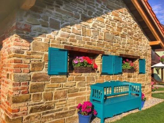 RETRO Drevené okenice, nábytkové dvierka, drevená okenica 993 mm x 494 mm