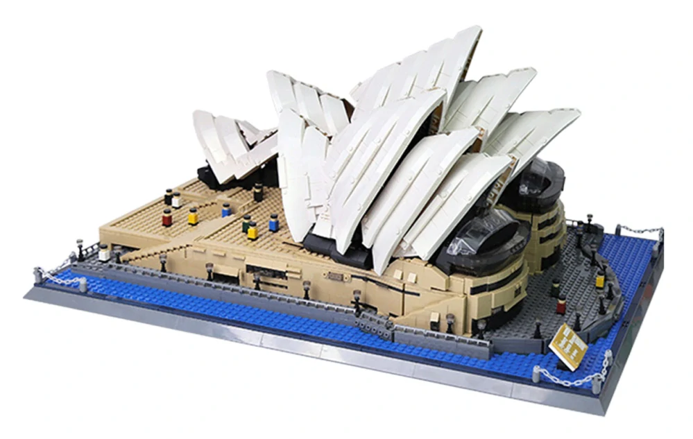 JOKO Veľká Stavebnica Opera v Sydney 2937ks, architektonický model 62cm, kompatibilné kocky