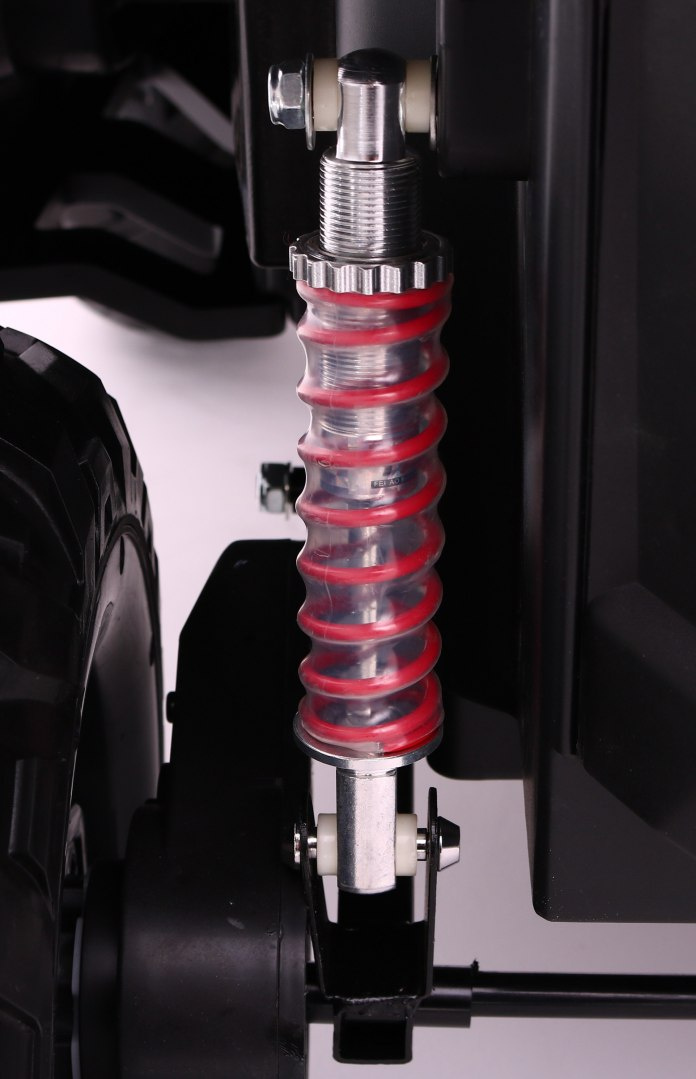 JOKO Elektrické autíčko Buggy 4x4 SuperStar, nosnosť 40kg, Penové kolesá, Dvojmiestne kožené sedadlo, modré