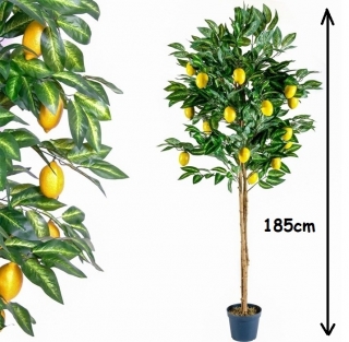 Plantasia Umelý strom Citrus Citrón 185 cm
