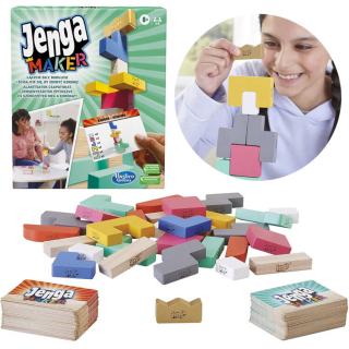 HASBRO Veža Jenga Maker spoločenská hra